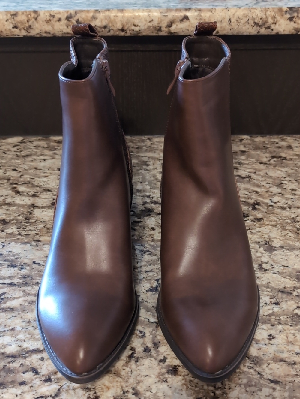 Chinese Laundry Brown Ankle Booties